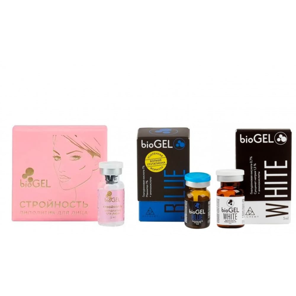 BioGel "Набор Стройность" (Стройность+White+Blue)